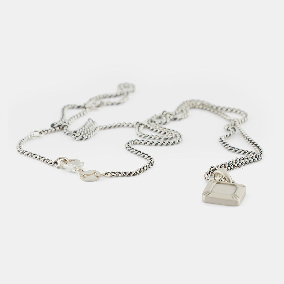 Silver Atrium Necklace