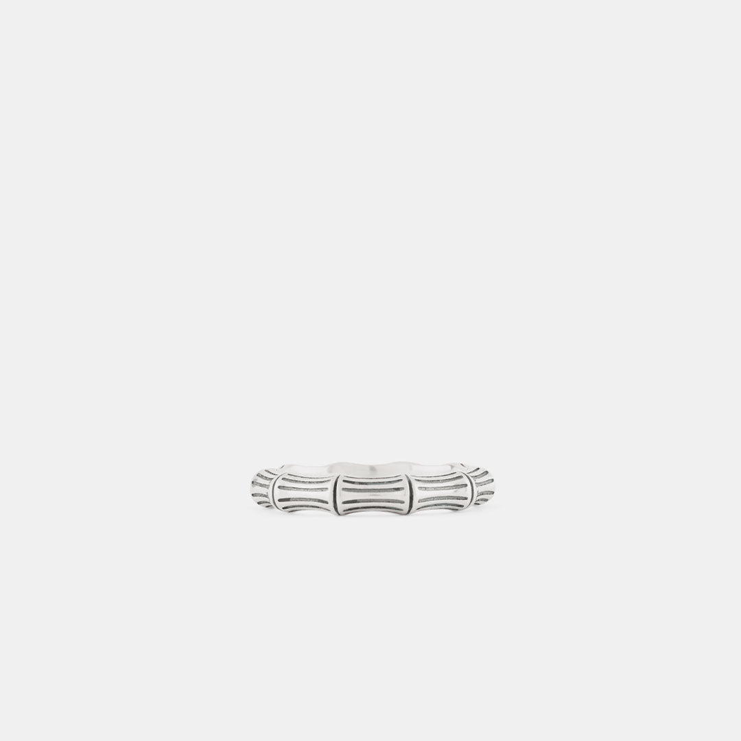 Silver Bamboo Ring – SergeDeNimes US