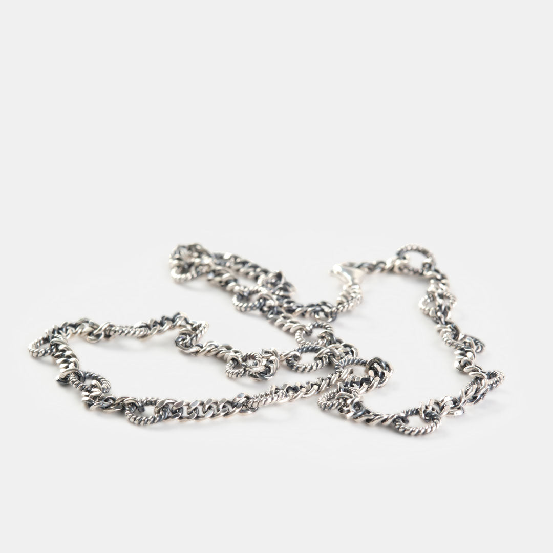 Silver Braid Necklace