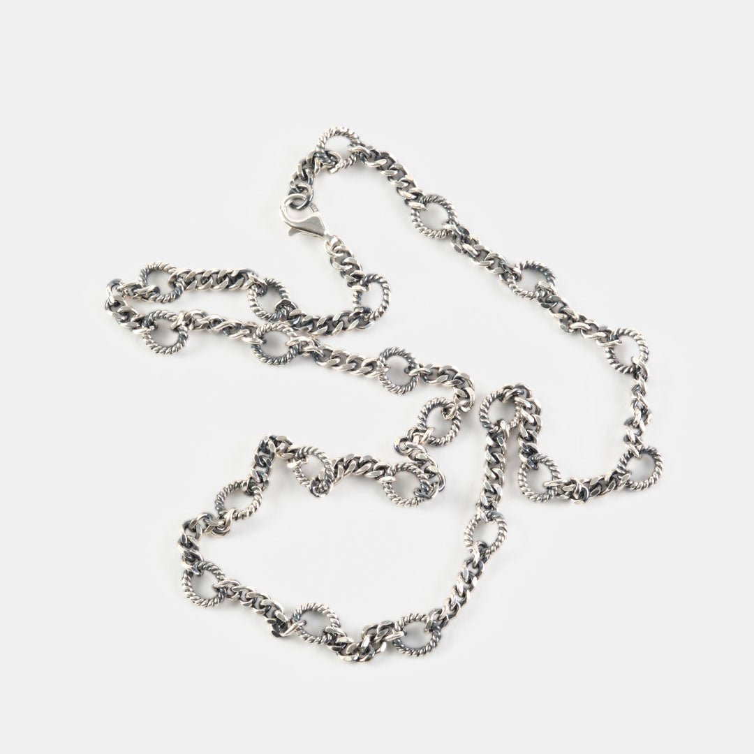 Silver Braid Necklace