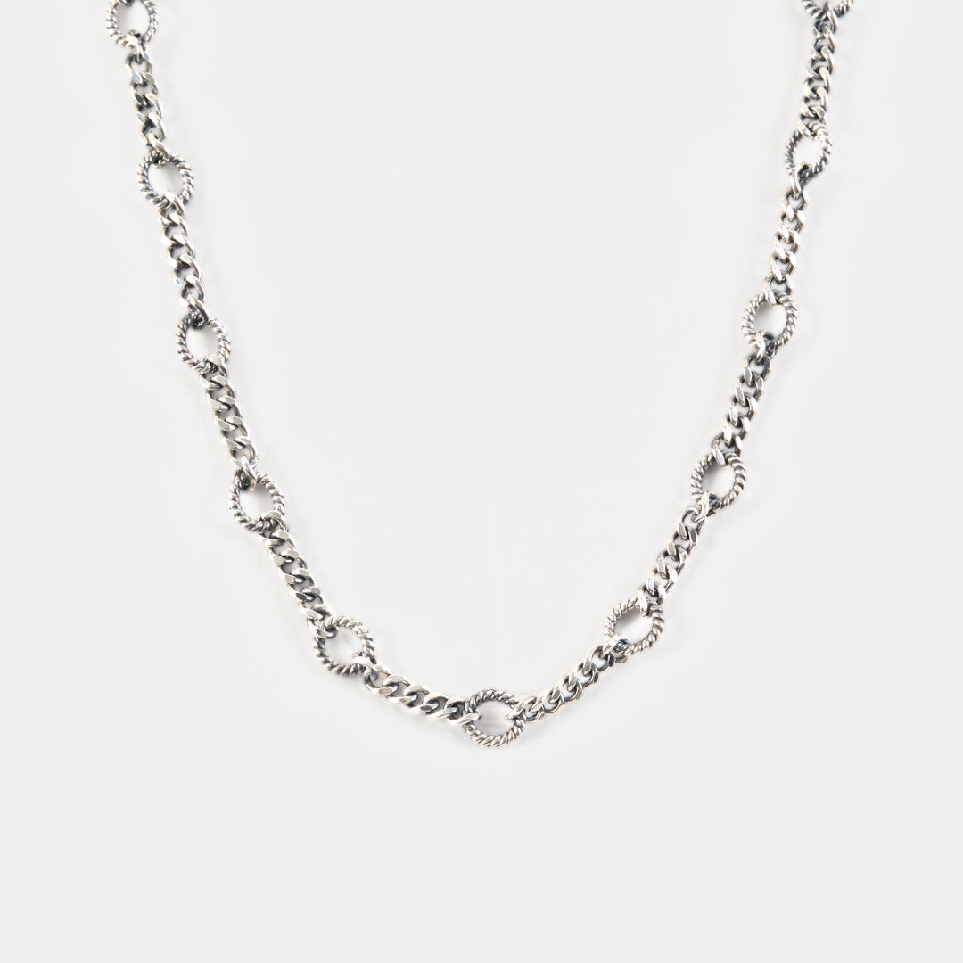 Silver Braid Necklace