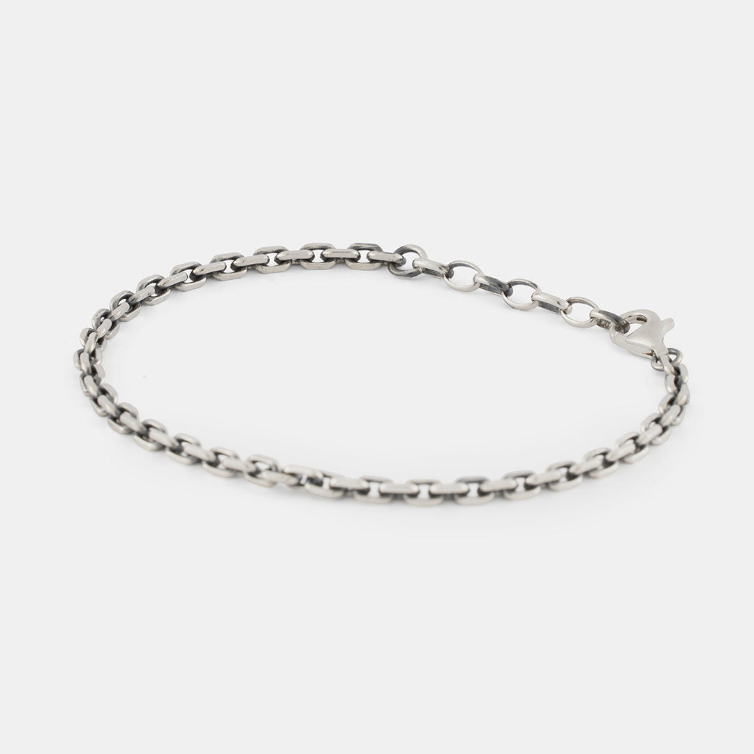 Silver Cable Bracelet