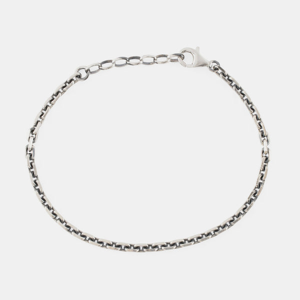 Silver Cable Bracelet