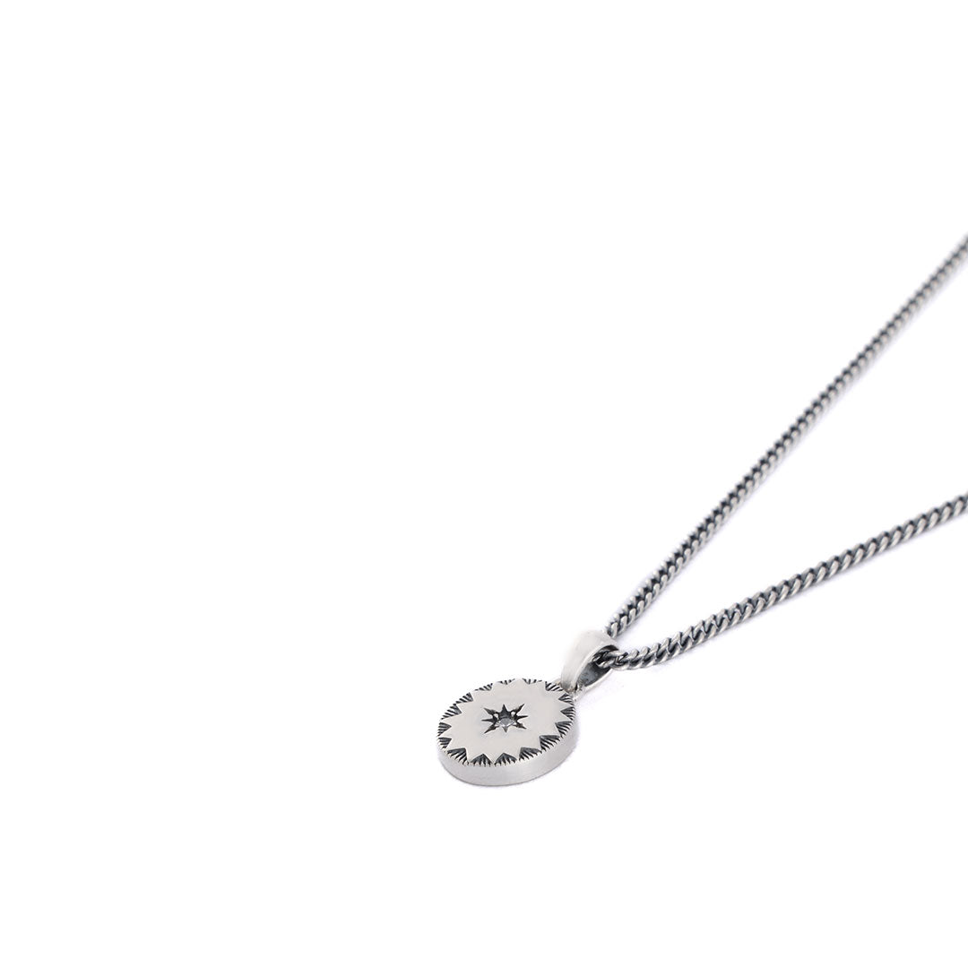 Silver Chrysler Necklace