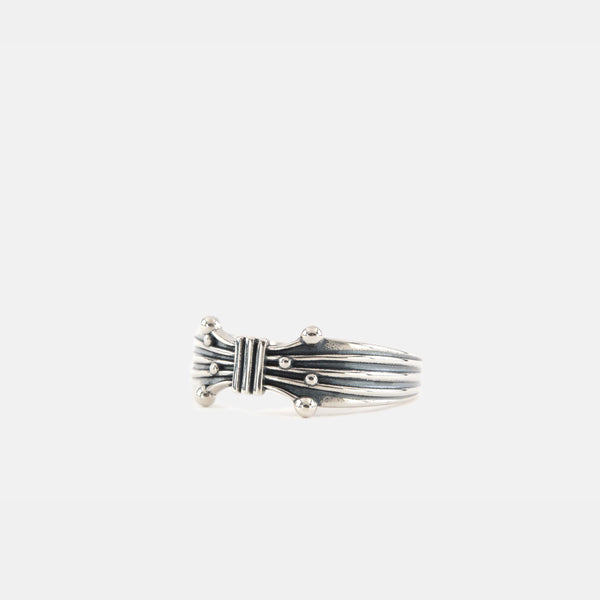 Silver Coral Ring