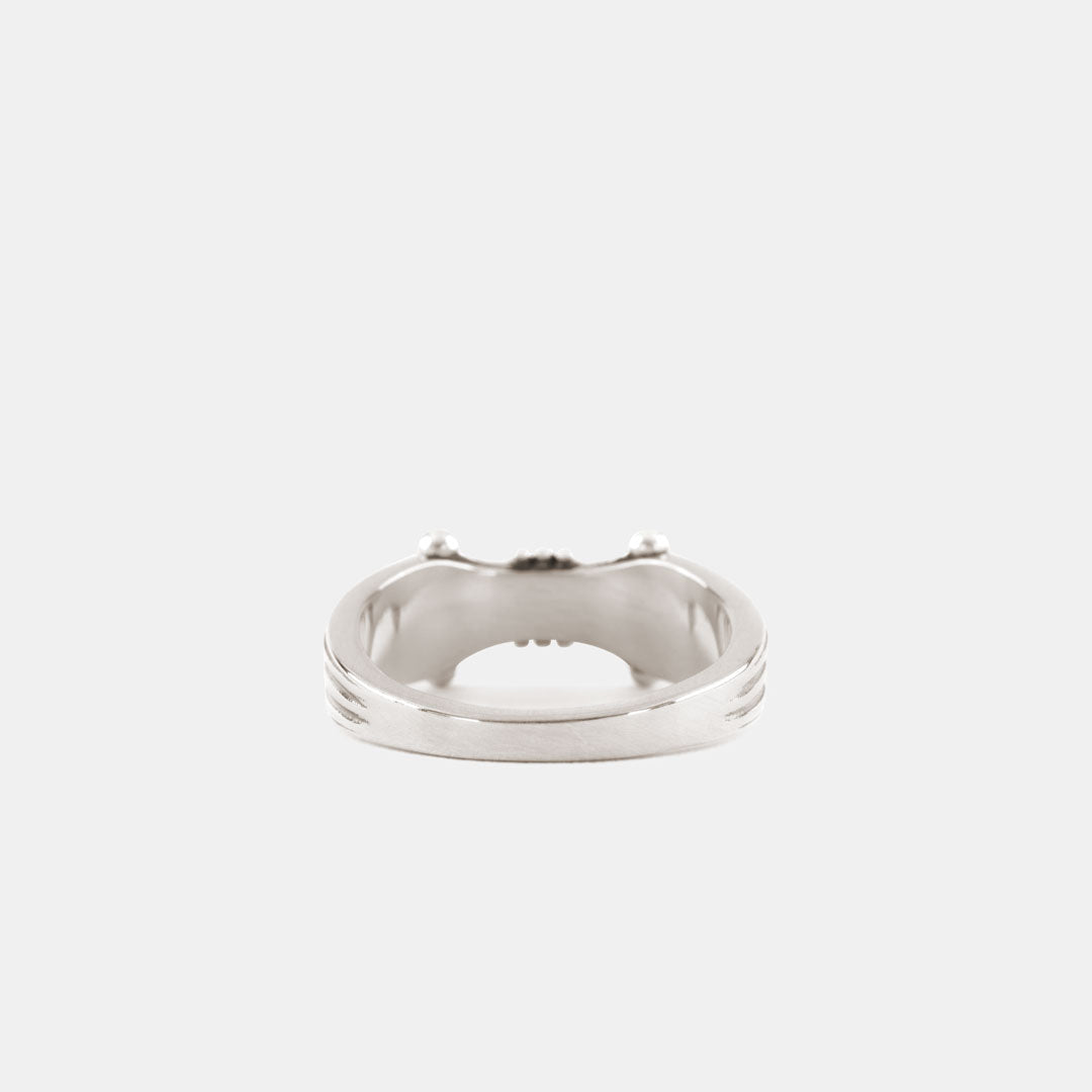 Silver Coral Ring