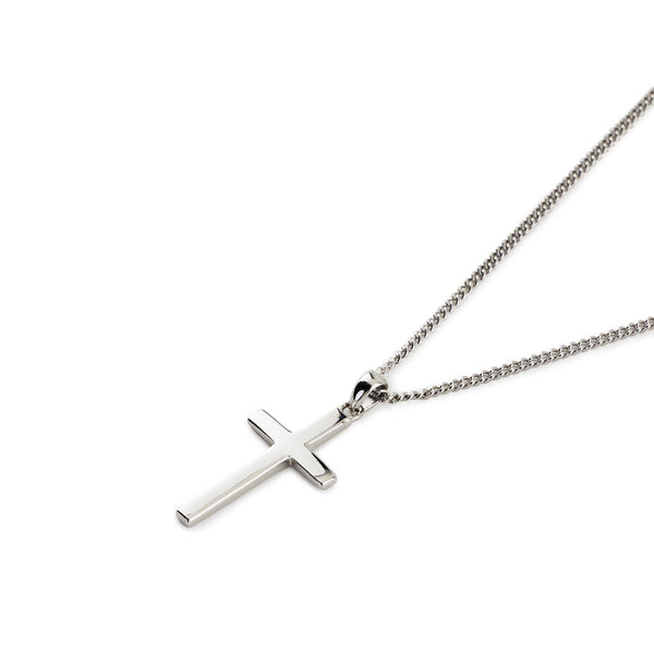 Silver Cross Necklace