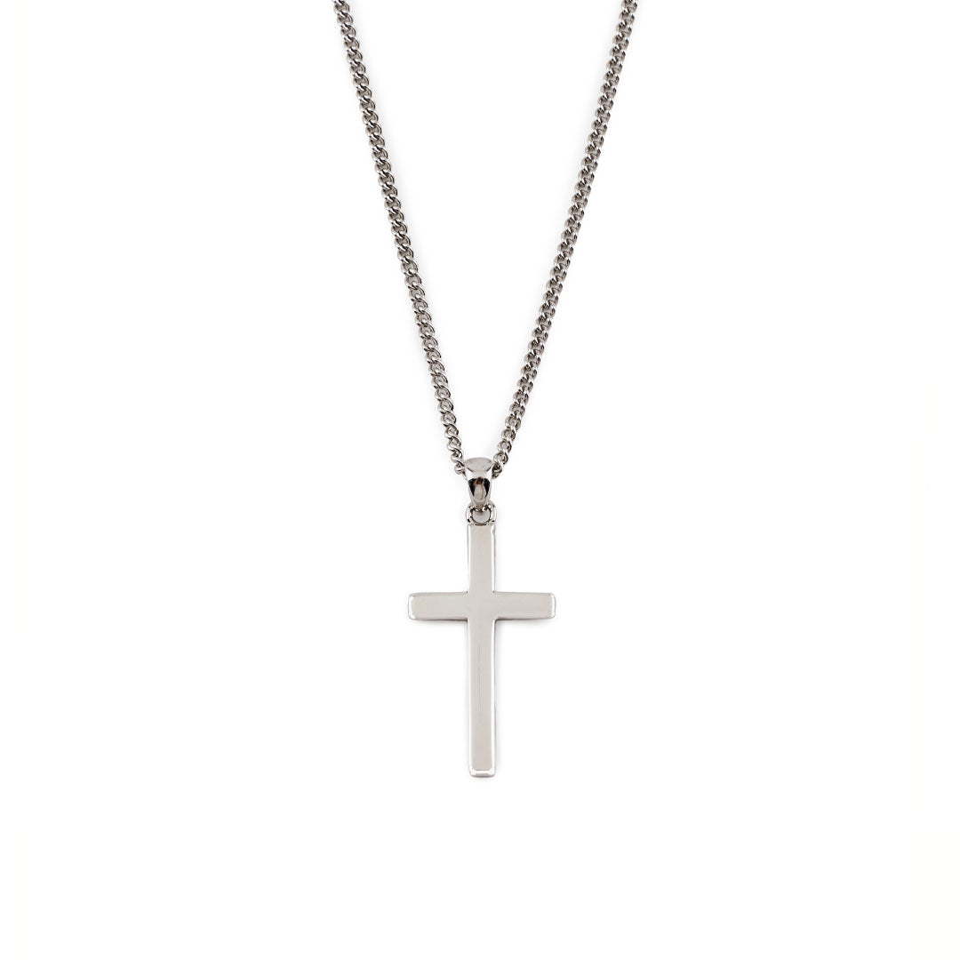 Silver Cross Necklace