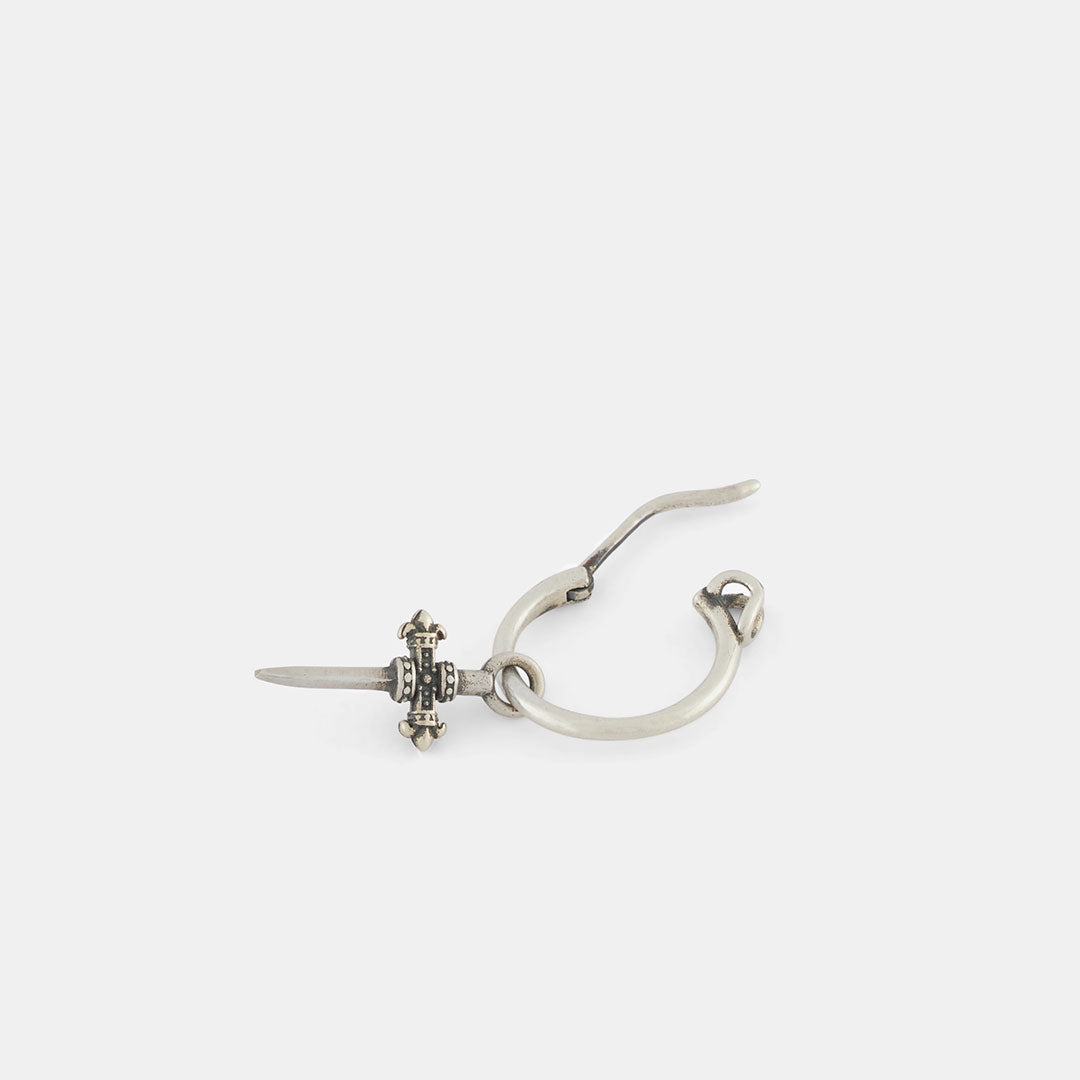 Silver Estoc Earring