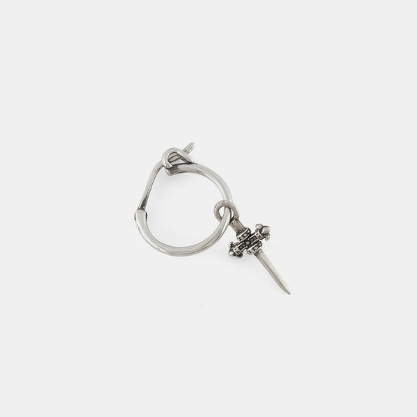 Silver Estoc Earring