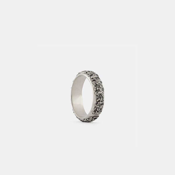 Silver Frieze Ring