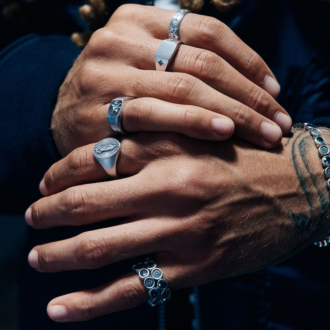 Silver Guadelupe Ring