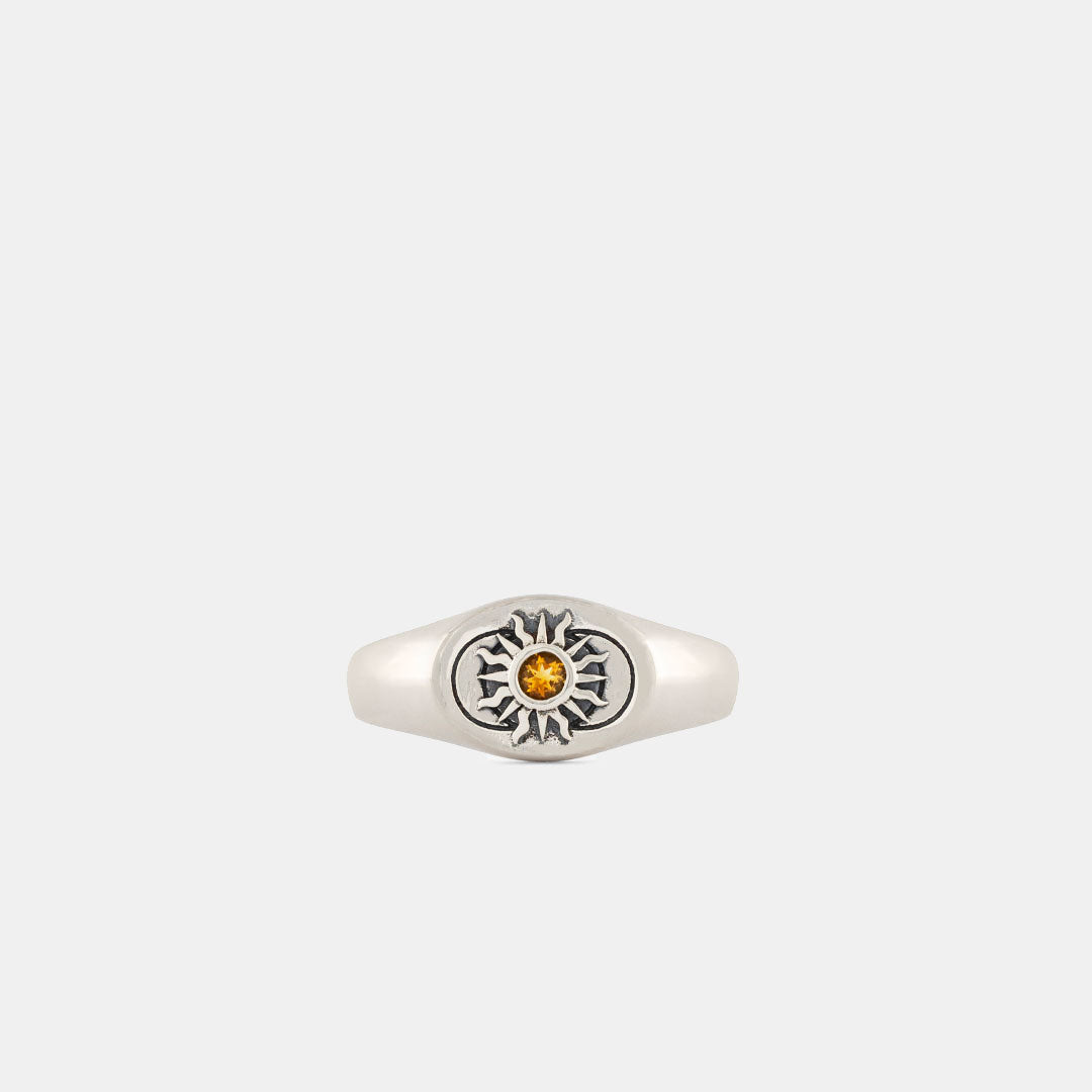Silver Helios Ring