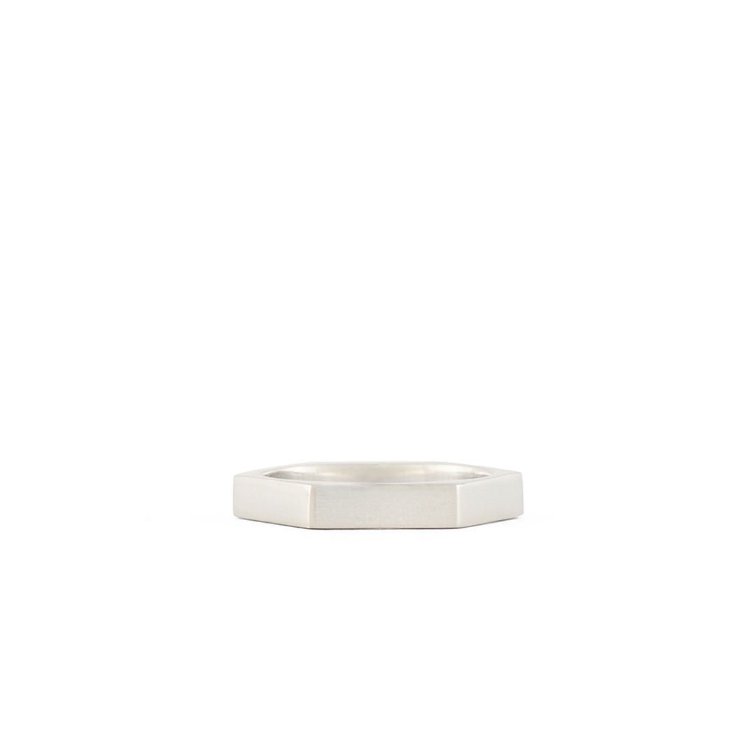 Silver Hex Ring – SergeDeNimes US