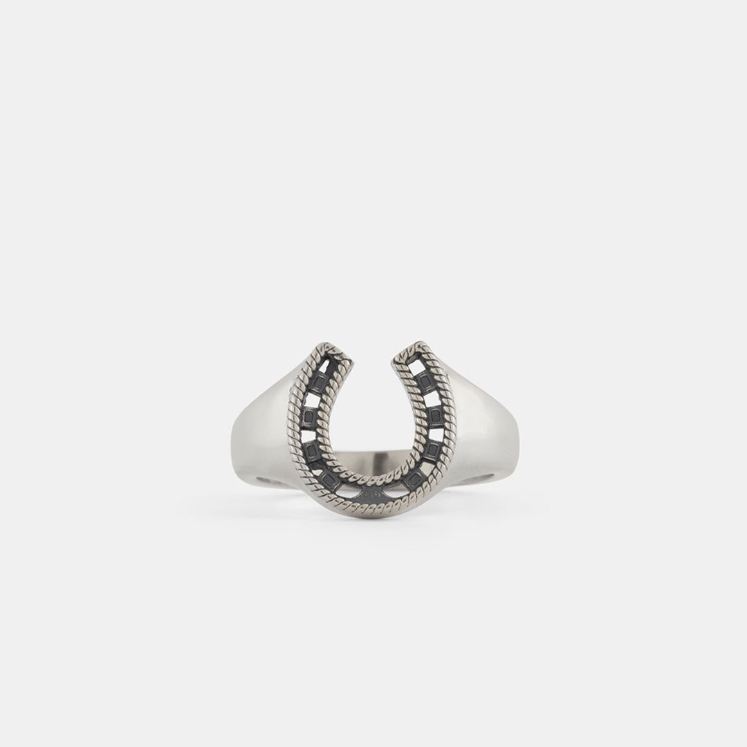 Silver Horseshoe Ring