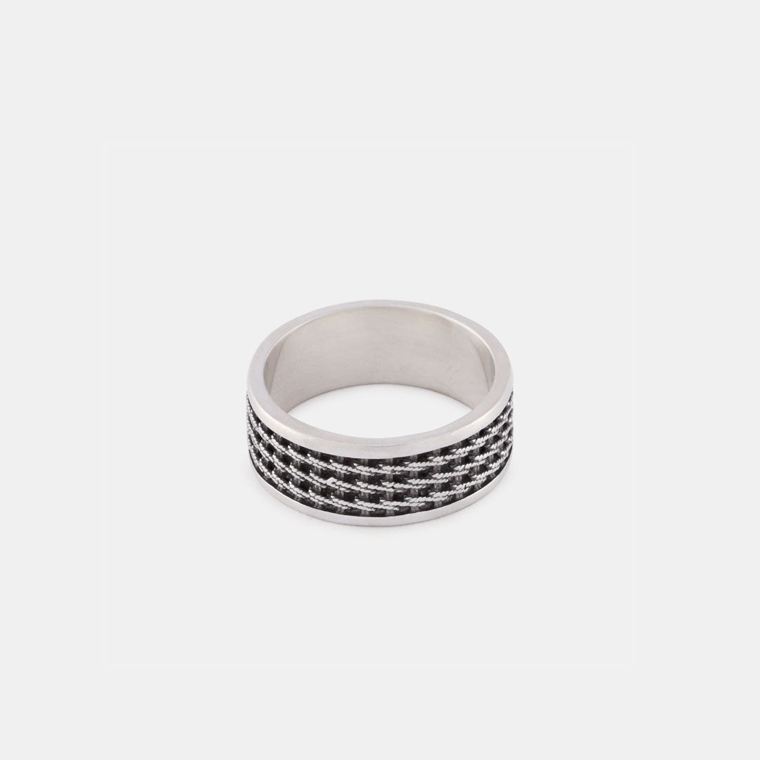 Silver Kusari Ring