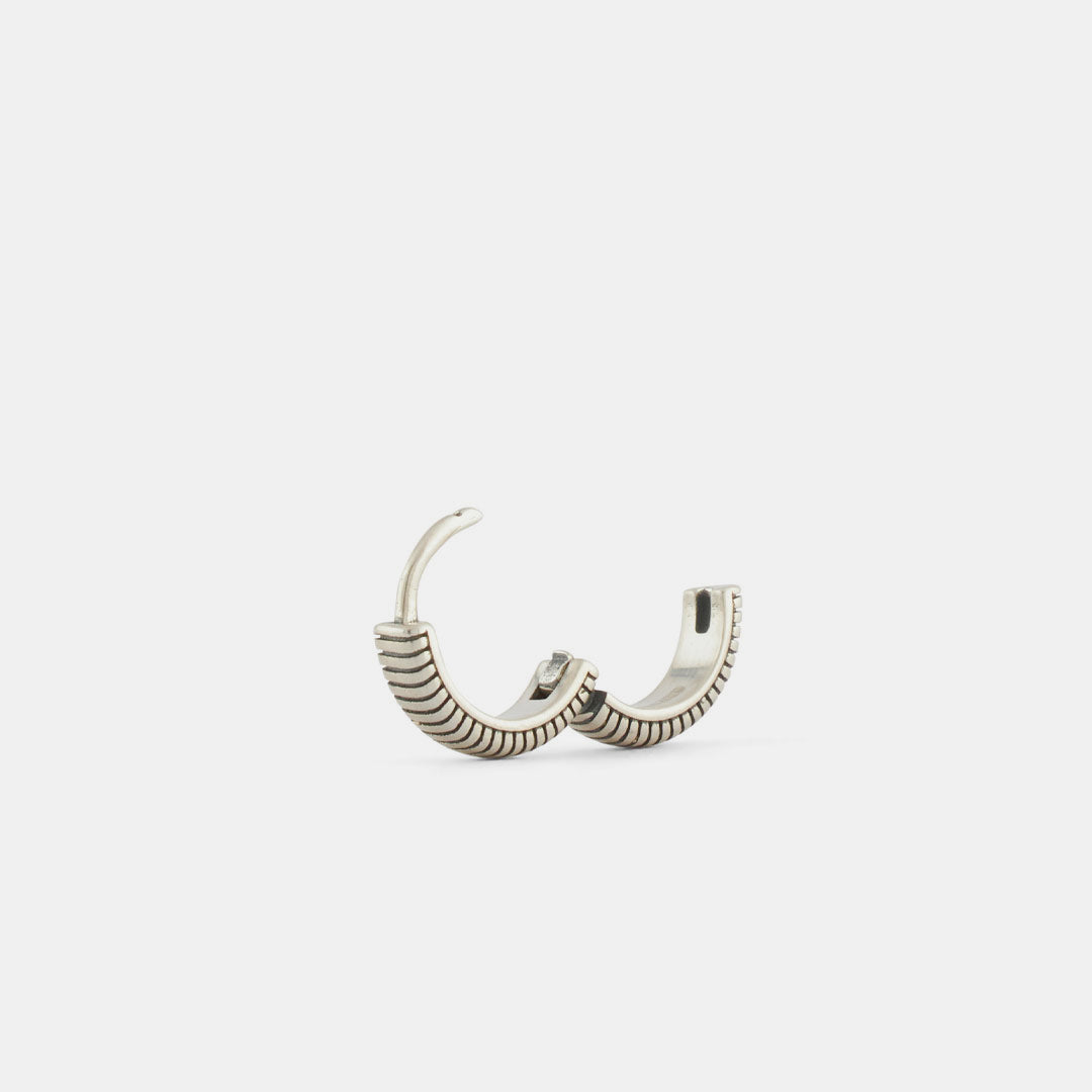 Silver Lasso Earring