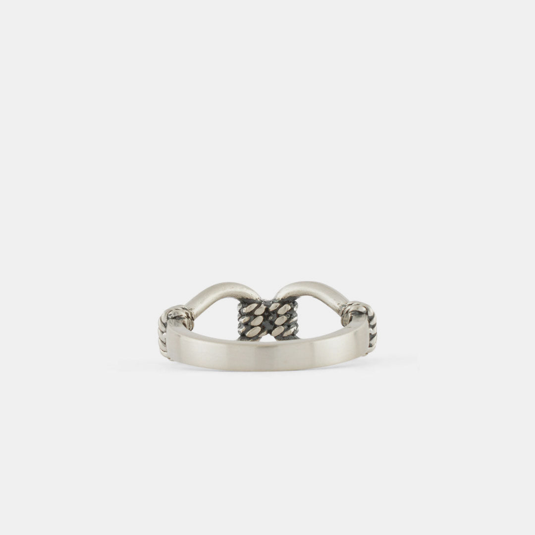Silver Lasso Ring