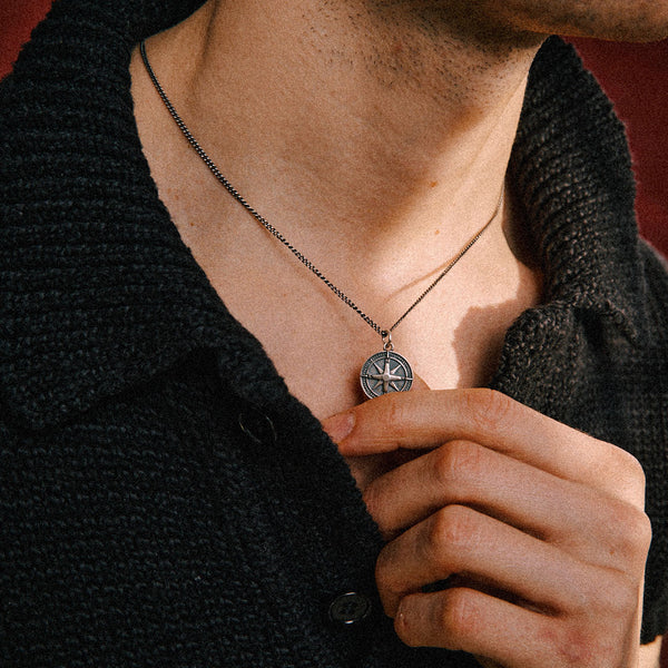 Silver Napoleon Necklace