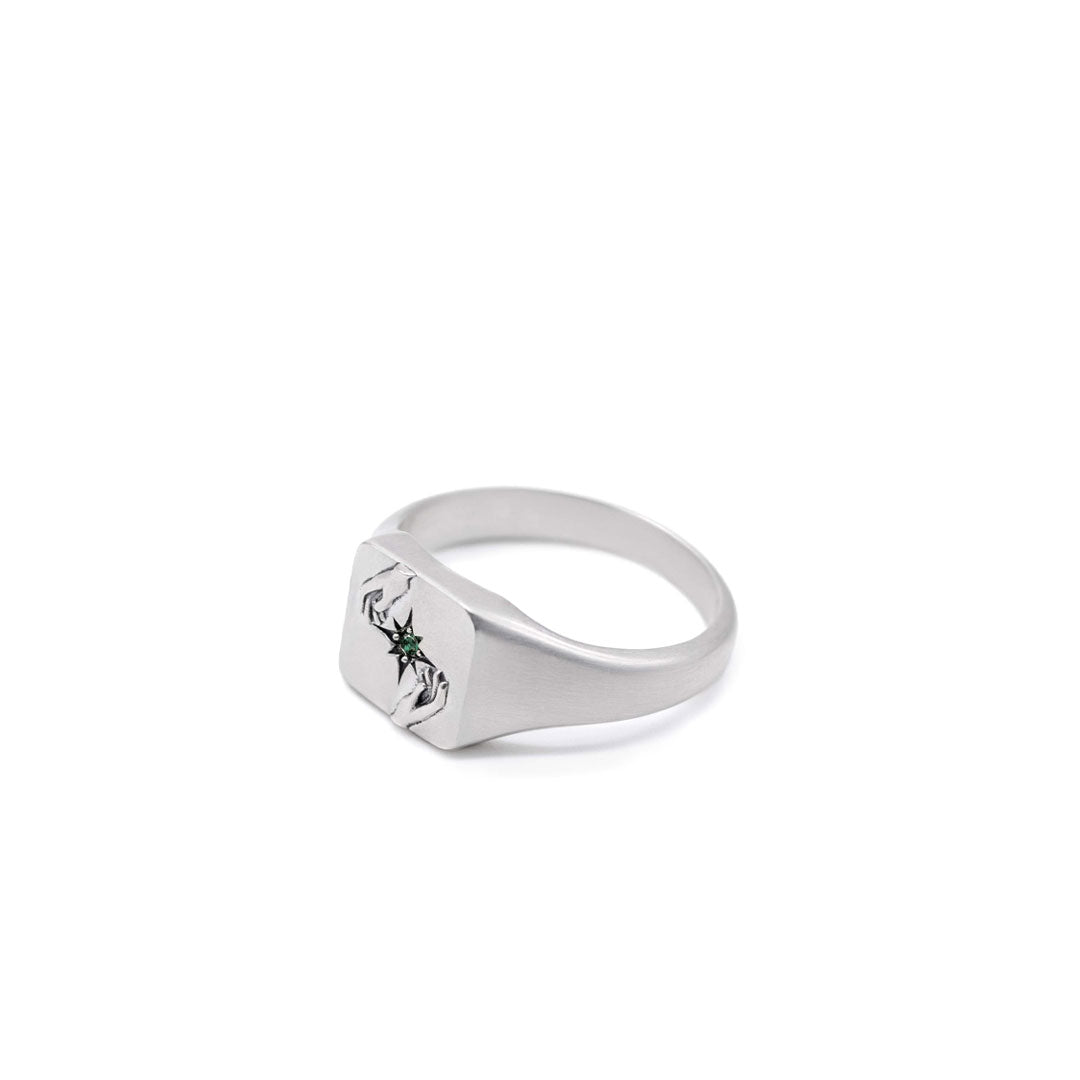 Silver Oracle Ring