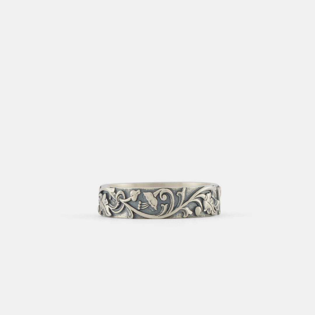 Silver Pergola Ring