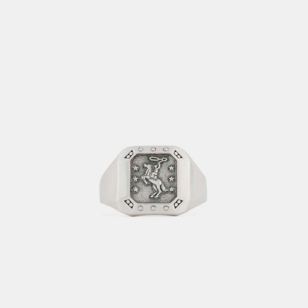 Silver Rodeo Ring