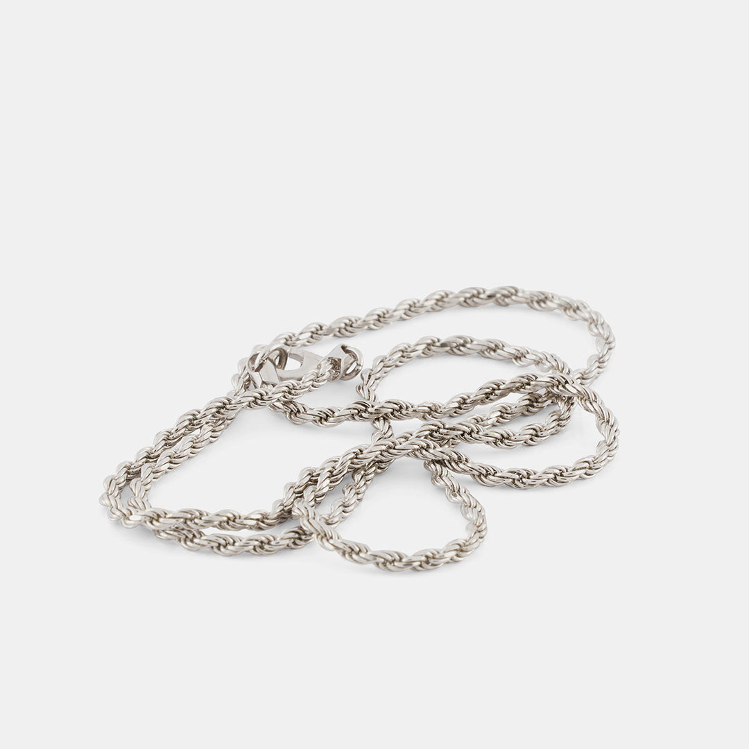Silver Rope Necklace – SergeDeNimes US