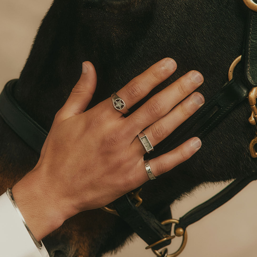 Silver Wild West Ring