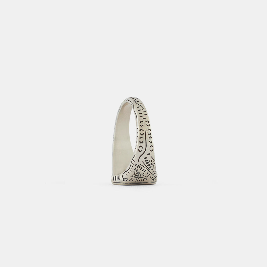 Silver Shield Ring