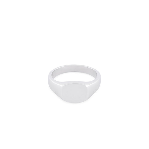 Silver Signet Ring | Men's 925 Sterling Silver | Serge DeNimes