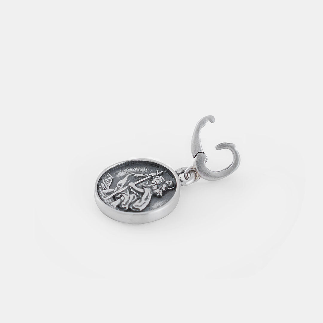 Silver St Christopher Charm