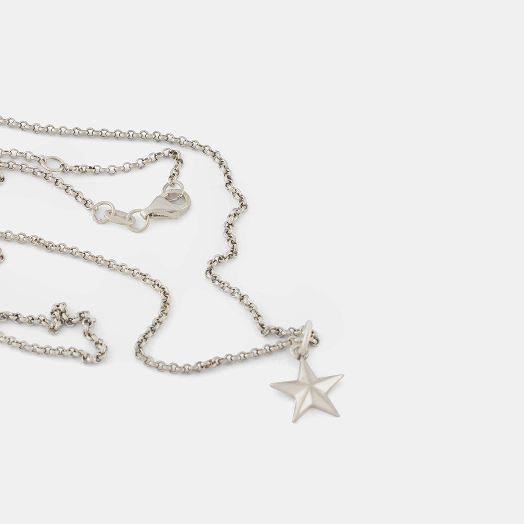 Silver Star Necklace