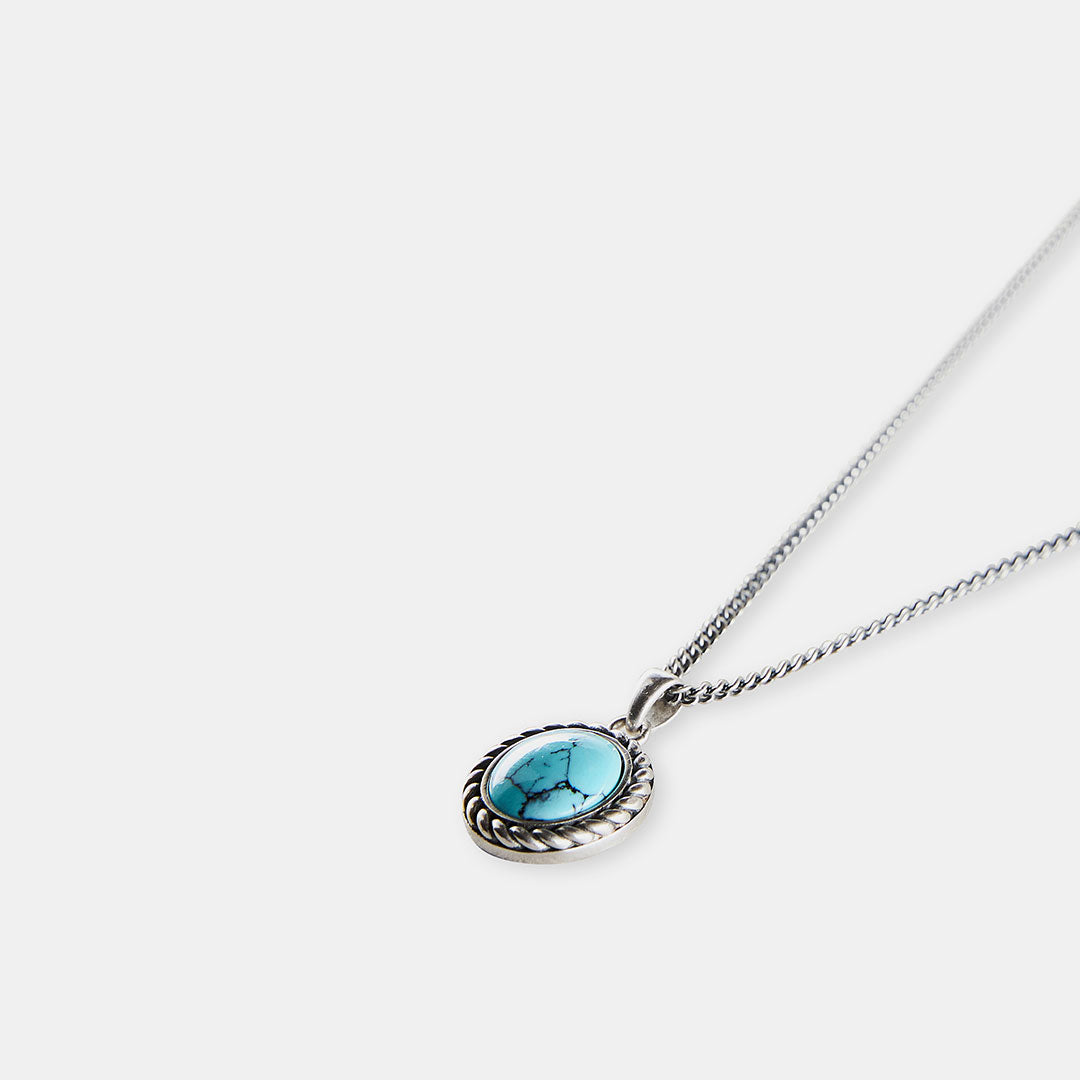 Silver Turquoise Necklace