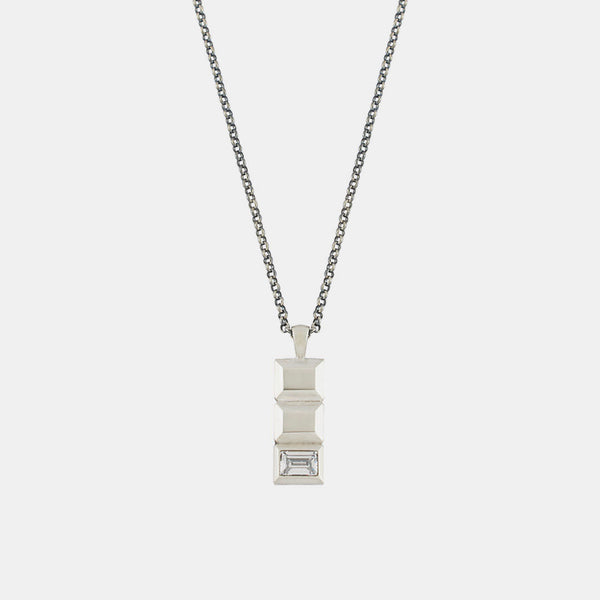Silver Void Necklace