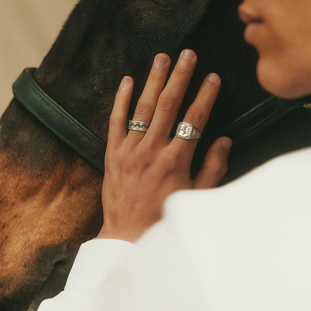 Silver Western Ring – SergeDeNimes US
