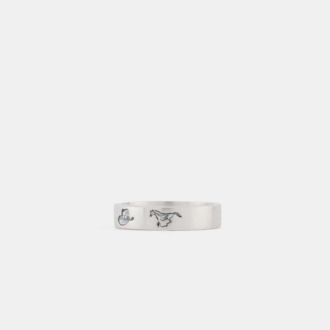 Silver Wild West Ring