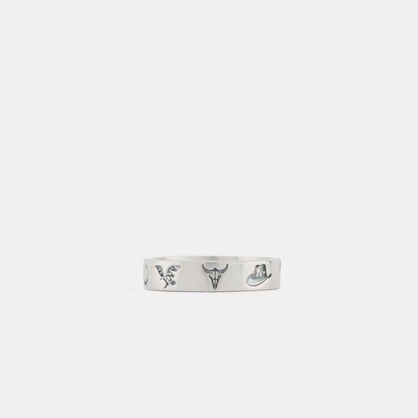 Silver Wild West Ring
