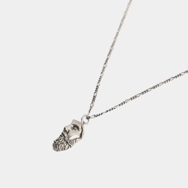 Silver Zeus Necklace