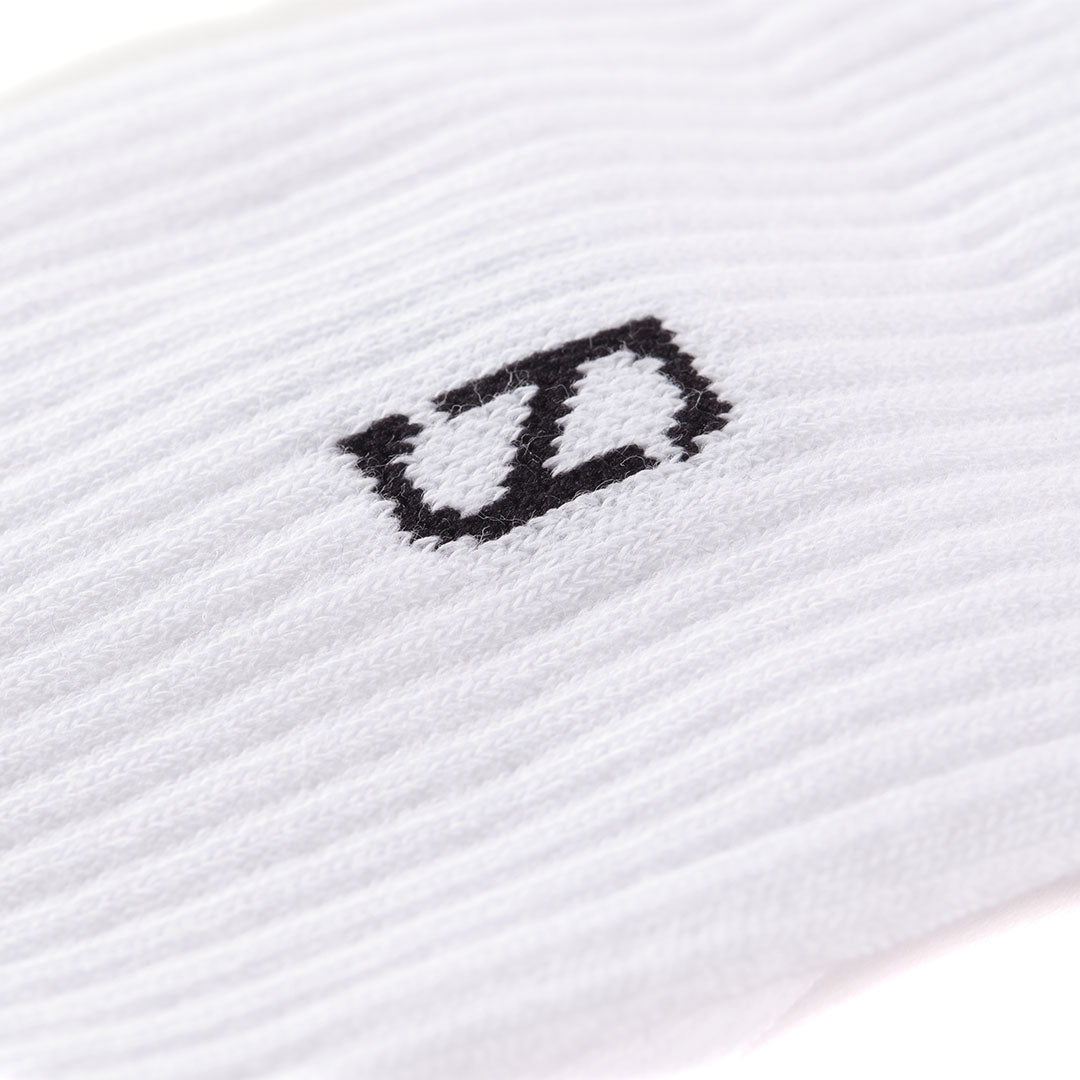 White Icon Socks