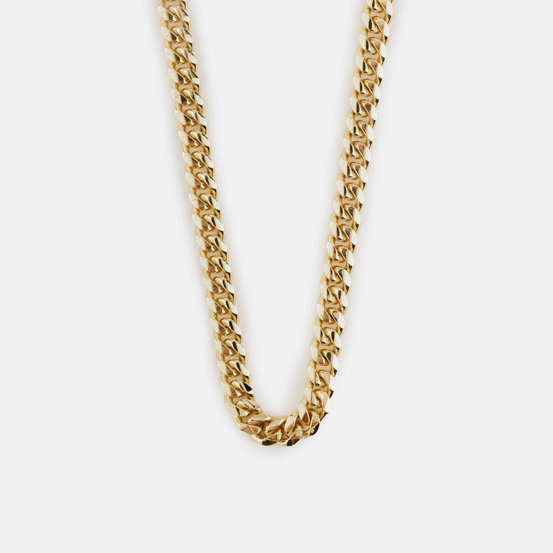 Gold Plated Silver Curb Chain