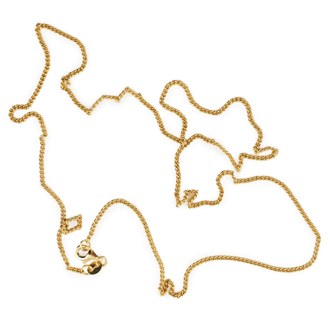 Gold Plated Silver Non Adjustable Chain - Serge DeNimes