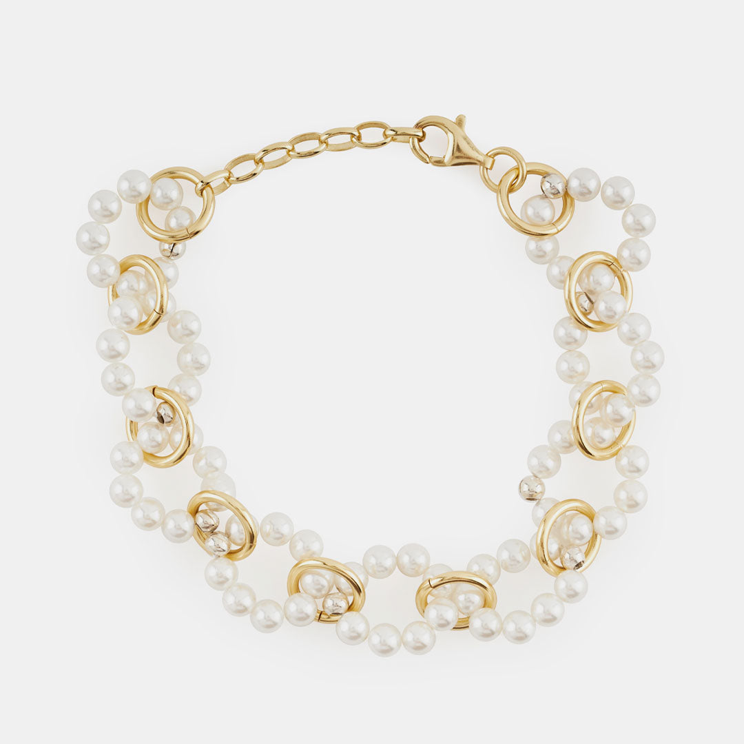 Gold Particle Bracelet