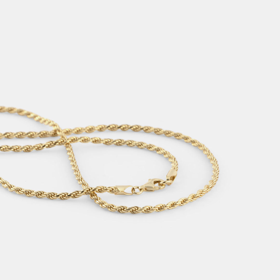 Gold Rope Necklace
