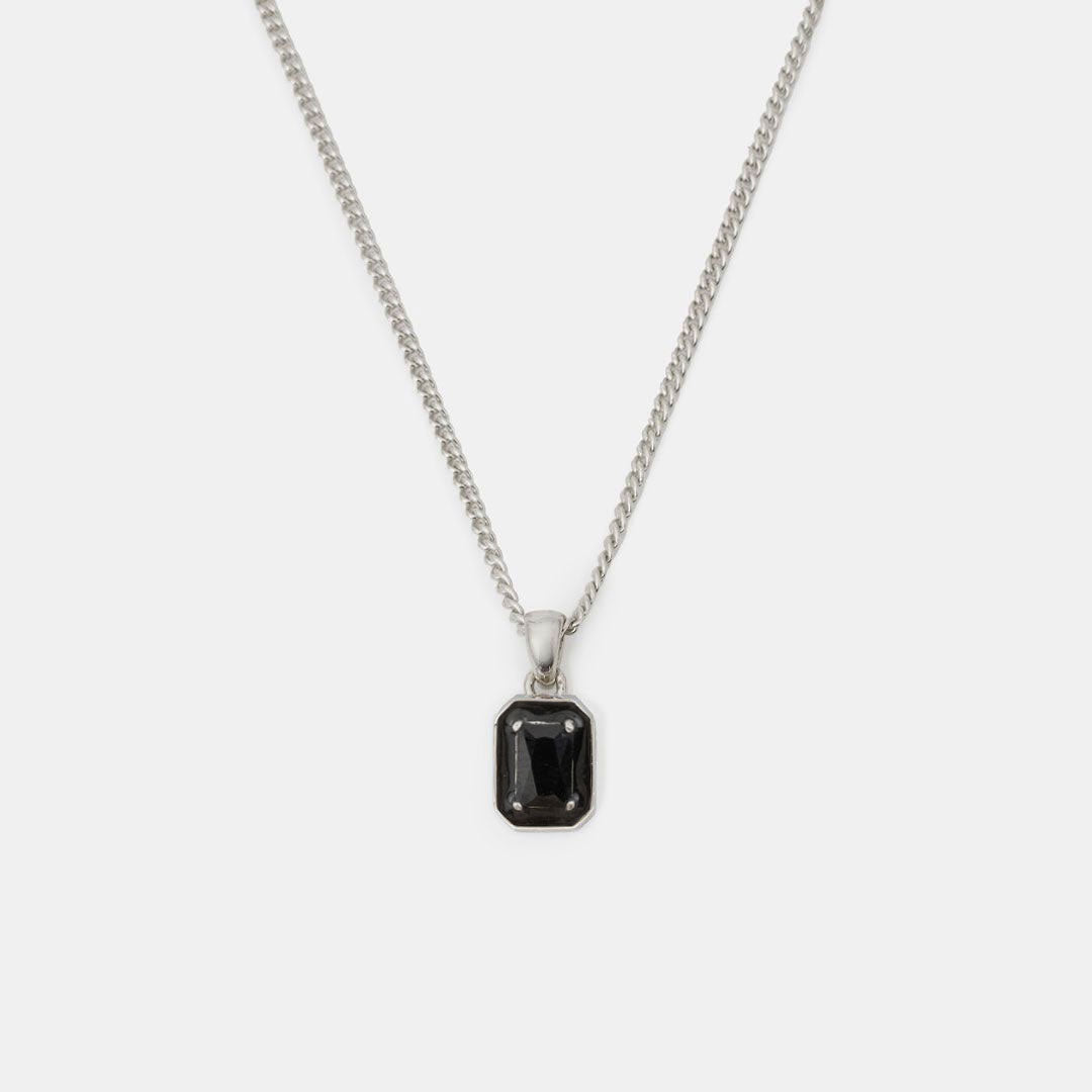 Silver Black Blush Necklace - Limited Edition