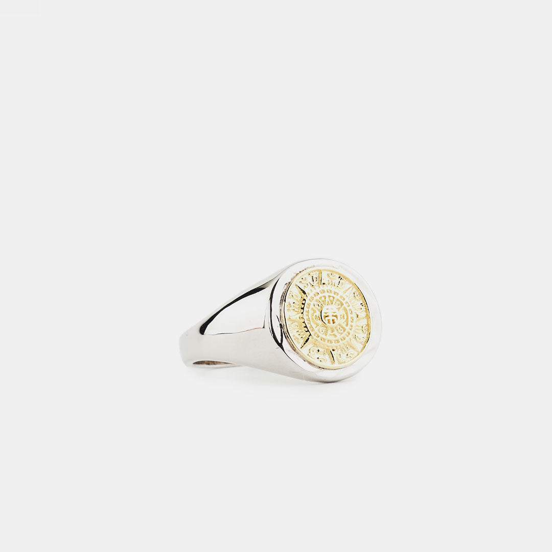 Silver Compass Ring