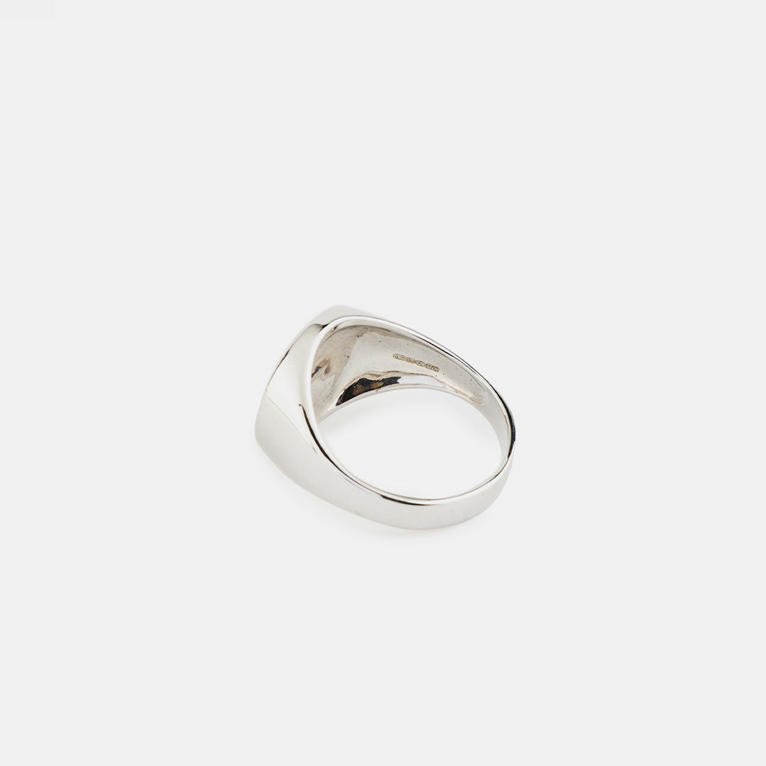 Silver Compass Ring