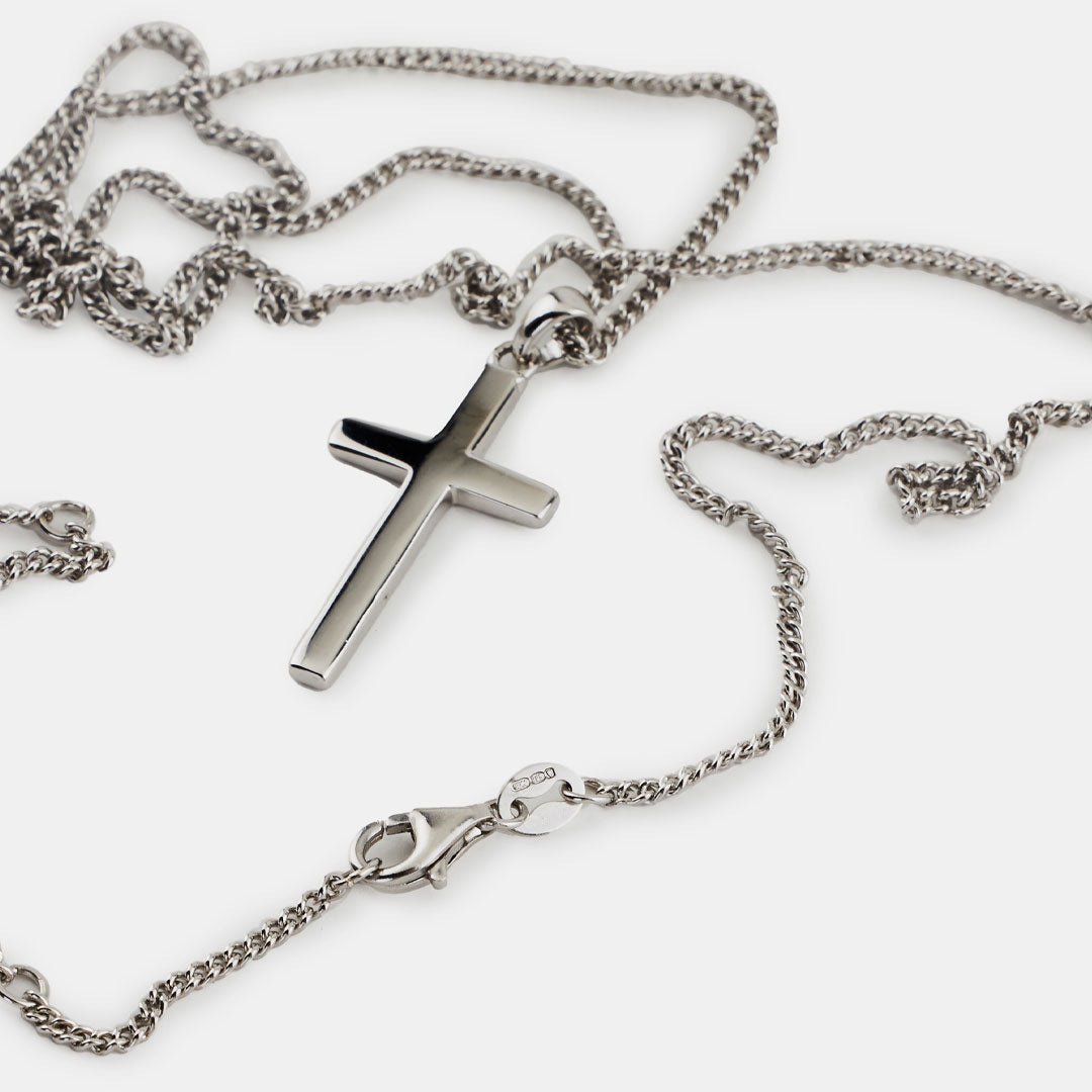 Silver Cross Necklace