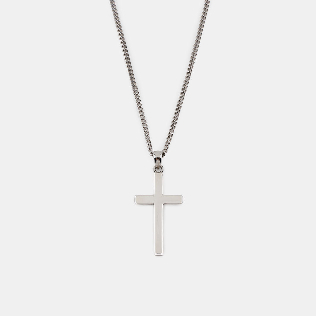 Faizam Collection Cross Necklace for Men Women Nail Cross Necklace (Silver)  Stainless Steel Chain Price in India - Buy Faizam Collection Cross Necklace  for Men Women Nail Cross Necklace (Silver) Stainless Steel
