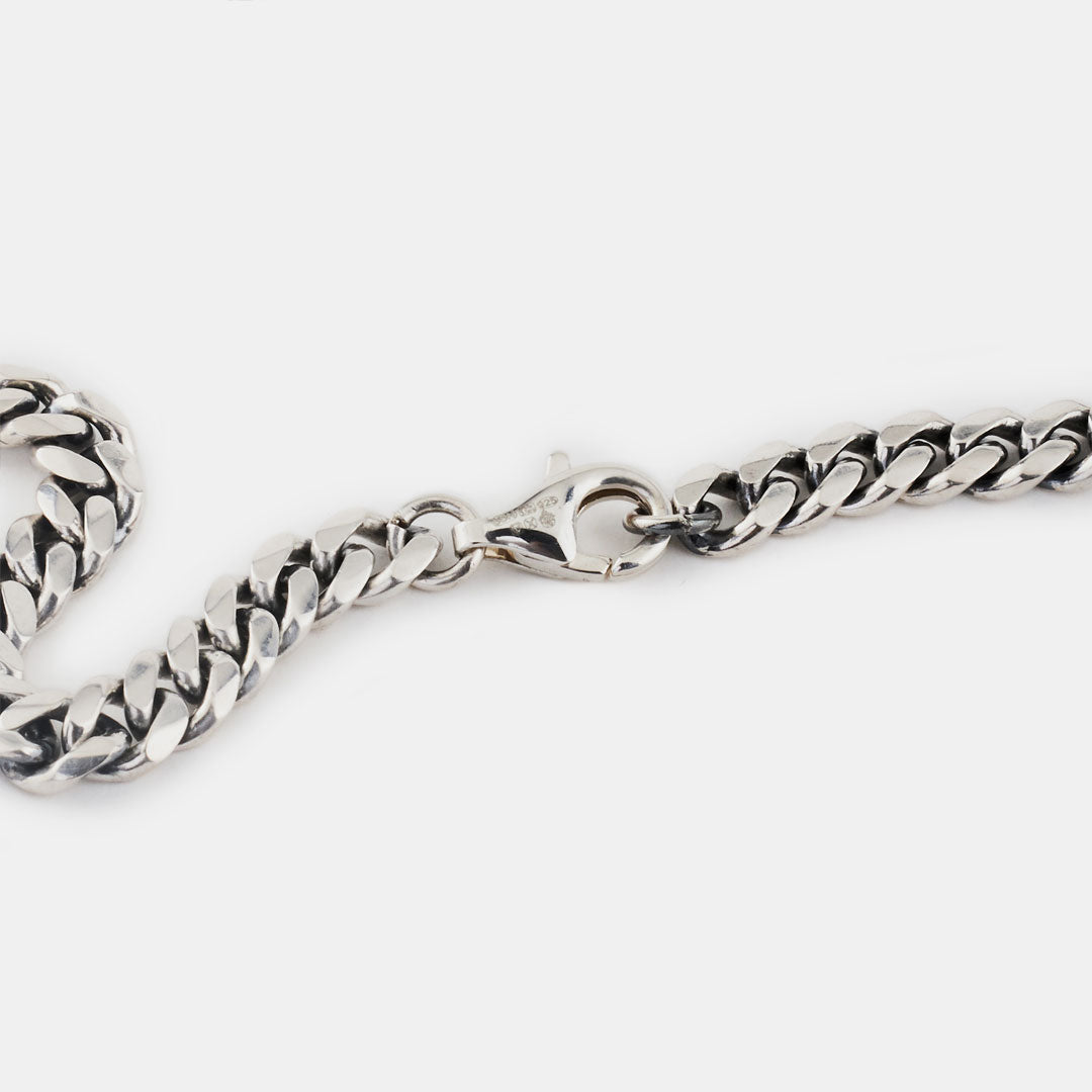 Serge DeNimes Silver Curb Chain