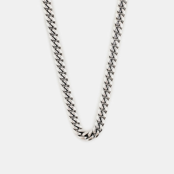 Silver Curb Chain